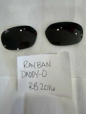 Ray-Ban Black Replacement Lenses - Daddy-O RB2016